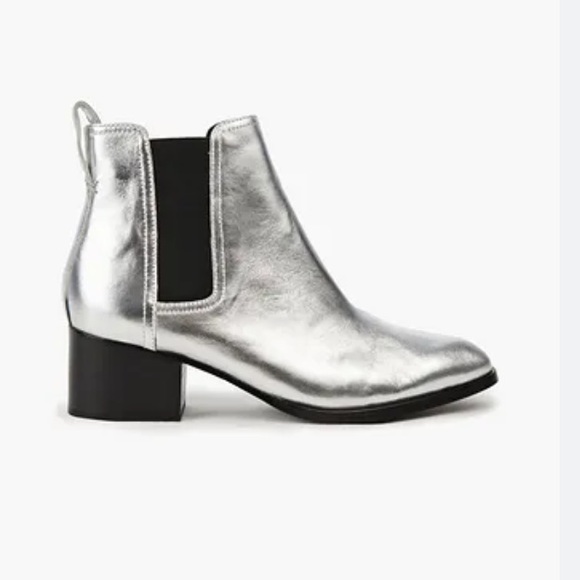 rag & bone Shoes - RAG & BONE WALKER silver Chelsea boots